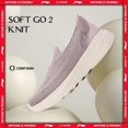 thumbnail image 2 of Zapatillas deportivas informales sin cordones SOFT GO 2 KNIT para mujer, transpirables, con forro acolchado y flexible, cómodas AGLV018, 2 of 5