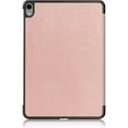 thumbnail image 2 of Epicgadget Trifold Case for iPad Air 5 (5th Gen, 2022) / iPad Air 4 10.9 Inch (4th Generation, 2020) - Slim Lightweight Protective Shell with Auto Sleep/Wake Trifold Stand Cover Case (Rose Gold), 2 of 5