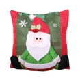 thumbnail image 1 of Jusqu'à 65% de Réduction Housse d'Oreiller SMihono Modèle de Noël Housse de Coussin de Voiture Home Decor, 1 of 2