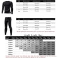 thumbnail image 5 of FINDCI 5PCS/Set Men Workout Suit Outfit Fitness Apparel Gym Outdoor Running Compression Pants Shirt Top Long Sleeve Jacket（17,Large), 5 of 5