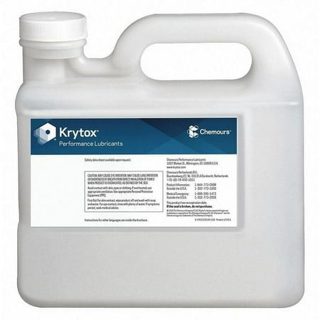 Krytox 5kg, Pail, Synthetic, Clear 1514