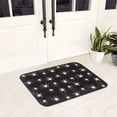 thumbnail image 5 of Non Slip Door Mat, white Spiders cool black Fast Drying Bath Tub Mats, Absorbent Bathroom Rugs Entrance Welcome Mat, Bath MatS for Tub, Floor, Home, Kitchen, Hotel,16x24in, 5 of 7