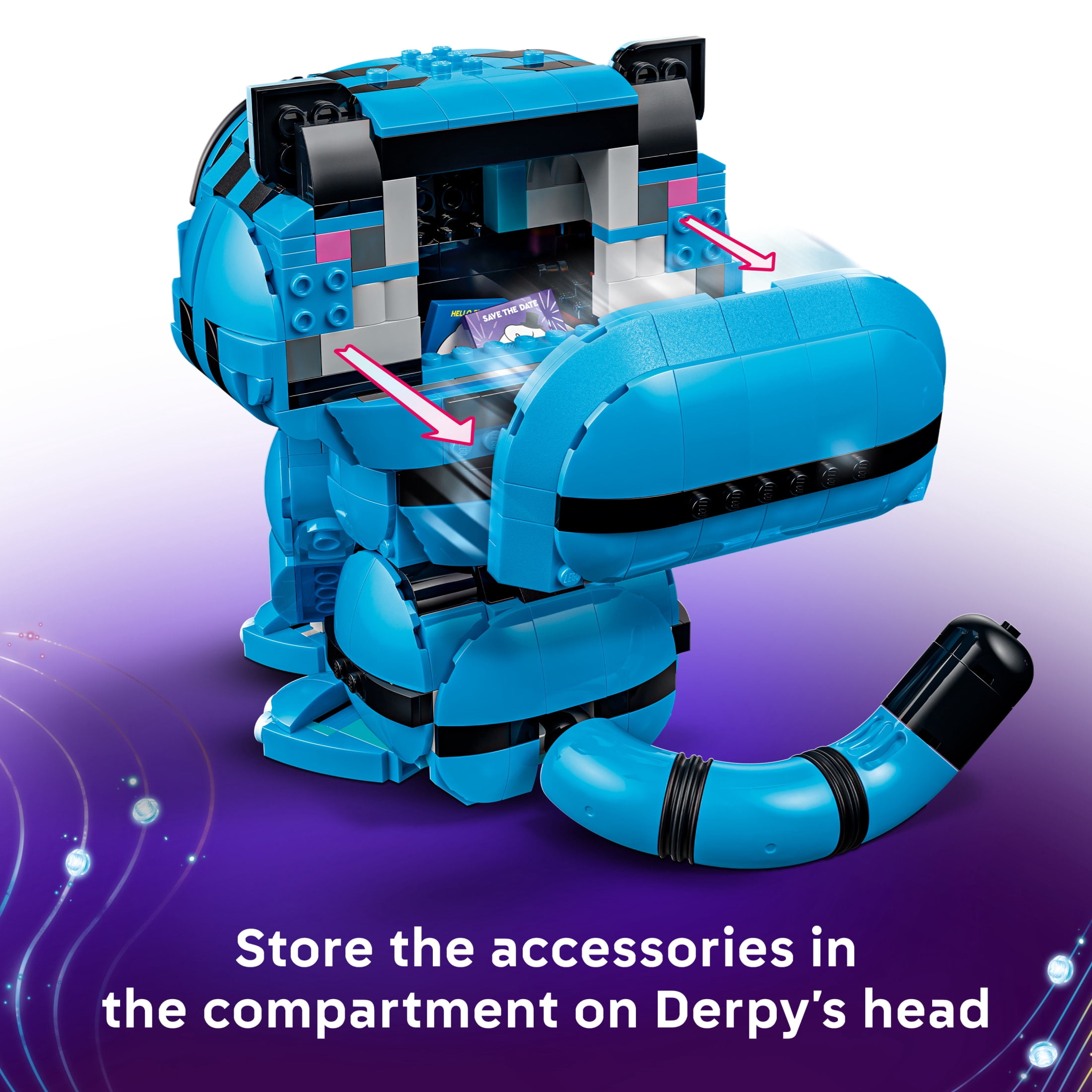LEGO KPop Demon Hunters Derpy Tiger and Sussie Bird - Building Toys for Girls & Boys, Ages 9+ - KPop Demon Hunters Toy & Merch - Kids Bedroom Decor - 72537