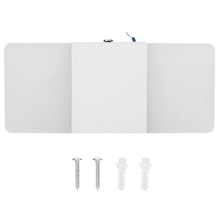

LED Acrylic Indoor Room Wall Mounted Sconce Light Bed Night Lamp (Warm Light & White S)