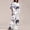 White, variant on siminseming Christmas Women Pajama Sets Summer Outfits For Women 2 Cotton Linen Set Oversized T Shirts Straight Leg Pant Plus Size Tracksuit Clothing Shoes & Accessories