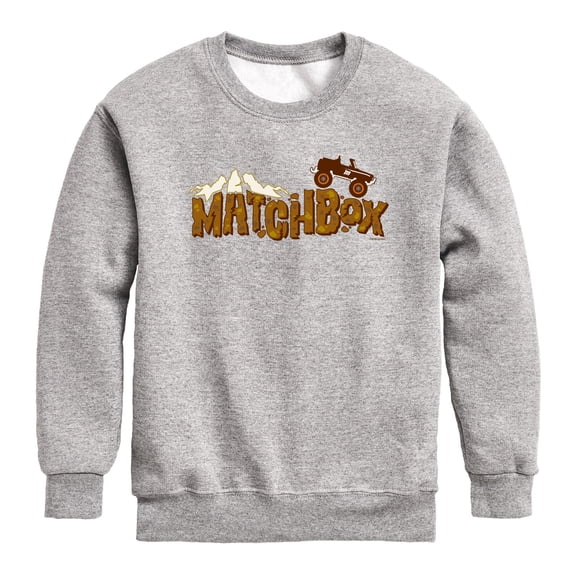 Matchbox - Rocky Road - Youth Boys Crew Fleece Sweatshirt