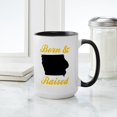 thumbnail image 4 of CafePress - Iowa Born & Raised - 15 oz Ceramic Large White Novelty Mug, 4 of 4