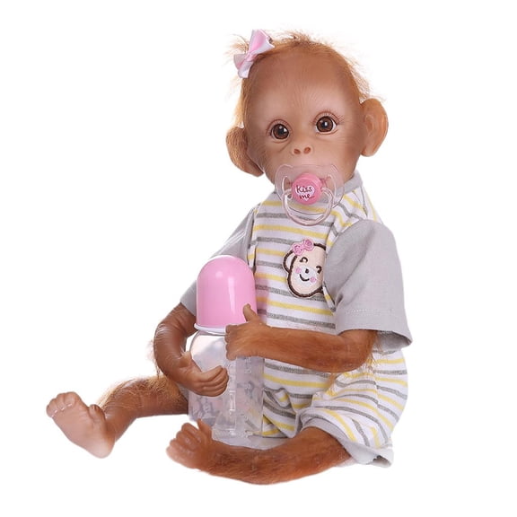 Muñeca de bebé Zulema mono renacido 16 pulgadas