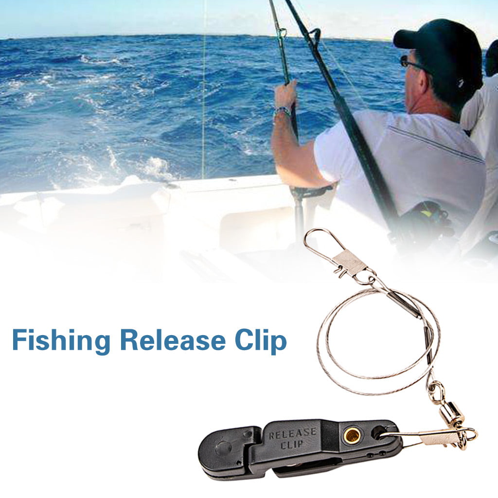 New Downrigger Fishing Board Release Clip Trolling Line Offshore Line Clips 