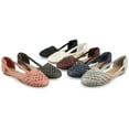 thumbnail image 6 of Journee Collection Womens Ekko Slip On Round Toe Ballet Flats, 6 of 8