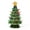Green, variant on Milltown Merchants Multicolor Tabletop Christmas Tree, Ceramic Green, 11.5"