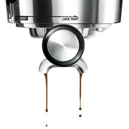 Breville - Oracle Touch Espresso Machine with 15 bars of pressure, Milk Frother and intergrated grinder - Brushed Stainless Steel