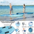 thumbnail image 7 of SereneLife Inflatable Stand Up Paddle Board - Wide Stable Design, Non-Slip Deck for Adults & Youth with Premium Paddle Board Accessories: Carry Bag, Dual Action Pump, Paddle, Ankle Leash - 10'6", 7 of 7