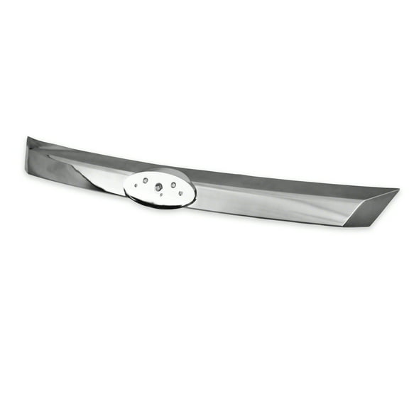 New Aftermarket  Chrome / Smoked Black Center Grille Molding BE5Z8200BA fits 2011-2012 Ford Fusion S Sedan 4-Door