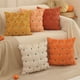 thumbnail image 1 of Funda de almohada de calabaza de Halloween 45x45cm | Funda de cojín de terciopelo PV | Cremallera oculta • Artesanía acolchada | Funda decorativa de almohada del sofá del salón | Decoración del, 1 of 6