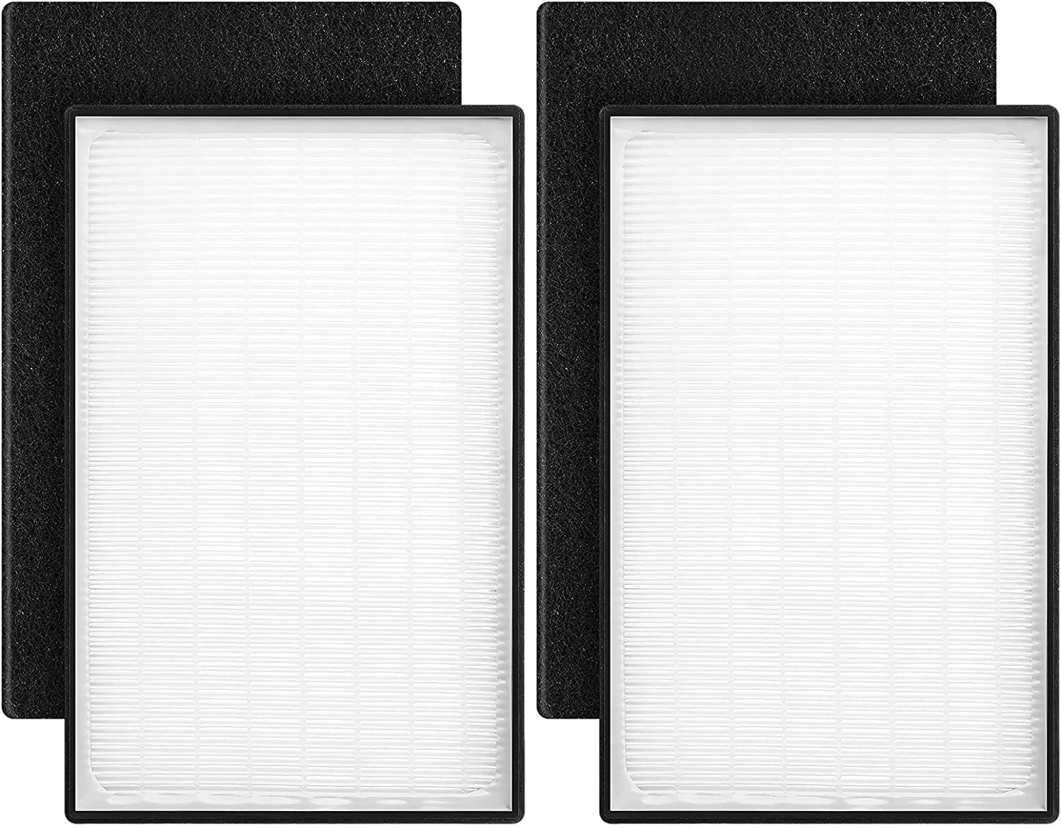 2 Pack A2 F2 H13 HEPA Replacement Filter Compatible with 3M Filtrete Room Air Purifier Models FAP-C02-A2, FAP-C03-A2, FAP-T03-A2, Part # 1150101