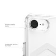 thumbnail image 5 of UAG iPhone 17e / iPhone 16e Case Plyo - Compatible with MagSafe Anti-Yellowing Rugged Military Grade Drop Proof Protective Cover, Ice/White, 5 of 9