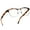 Brown Tortoise, variant on LifeArt Blue Light Blocking Glasses, Anti Eyestrain, Computer Reading Glasses, Gaming Glasses, TV Glasses for Women Men, Anti Glare (Tortoise, +4.00 Magnification)