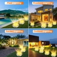 thumbnail image 7 of Zukuco Solar Ground Lights, Solar Garden Lights Outdoor Waterproof Bright Solar Disk Lights for Pathway, Yard, Patio, Walkway, Outdoor Decorations, 7 of 7