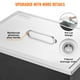 thumbnail image 5 of VEVOR - Hielera empotrable de acero inoxidable de 22" de largo x 17" de ancho x 12" de alto, contenedor de hielo comercial con tapa, barra de hielo para cocina al aire libre de 40 qt, 5 of 9