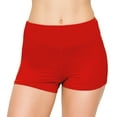 thumbnail image 3 of ALWAYS Women's Premium Super Soft Spandex Shorts Red XL, 3 of 7