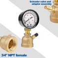 thumbnail image 3 of Medidor de presión de gas SENCTRL 0-15 Psi, tamaño 2 esferas, 3 of 7