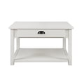 thumbnail image 2 of Manor Park 30 inch Square Country Coffee Table, Brushed White, 2 of 10