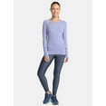 thumbnail image 2 of Avia Women's Seamless Tee with Long Sleeves, Sizes XS-XXXL, 2 of 5
