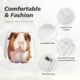 thumbnail image 4 of Balery Cartoon Guinea Pig Pantalones cortos deportivos para mujer con forro y dos bolsillos, elásticos, para entrenamiento, gimnasio, yoga-XX-Large, 4 of 7