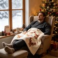 thumbnail image 6 of Eoozwa Christmas Decorative Throw Blanket Christmas Throw Blanket for Couch Sofa Bed Soft Cozy Lightweight Fuzzy Plush Fleece Blankets and Throws Xmas Winter Blanket 30"x39", 6 of 6