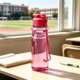 thumbnail image 2 of Clearance Under $4.49 Plastic Water Bottle with Hand Strap, Leakproof Reusable Sports Drinking Cup for Gym Travel School Outdoor, 2 of 5