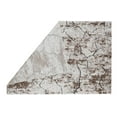 thumbnail image 2 of MDA Home Milan Brown/Cream Abstract Stone Polypropylene Area Rug - 2'1" x 3'3", 2 of 5