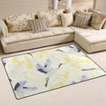 thumbnail image 2 of Coolnut Lightweight Carpet Mats, 31 x 20 inches Area Soft Rugs Floor Mat Doormat Decoration for Rooms Entrance Flying Cranes, 2 of 6