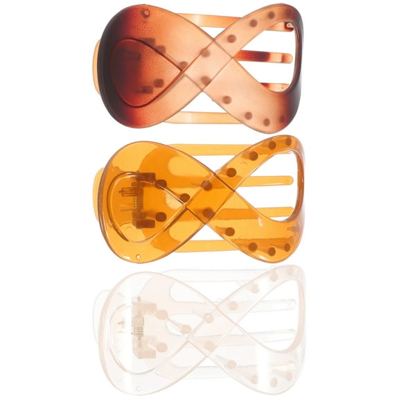 Zehuanyu 3pcs French Flat Hair Clips Flat Claw Hair Clips Hair Clamps Women Hair Barrettes