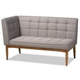 thumbnail image 3 of Bowery Hill Grey and Brown Finished Wood 2-Piece Dining Set, 3 of 8