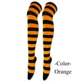 thumbnail image 2 of JJHGVB Knee High Striped Socks Christmas Thigh High Socks Warm Knee High Socks Men Socks Crew Socks Mens Long Socks Women's Socks Orange One Size, 2 of 4