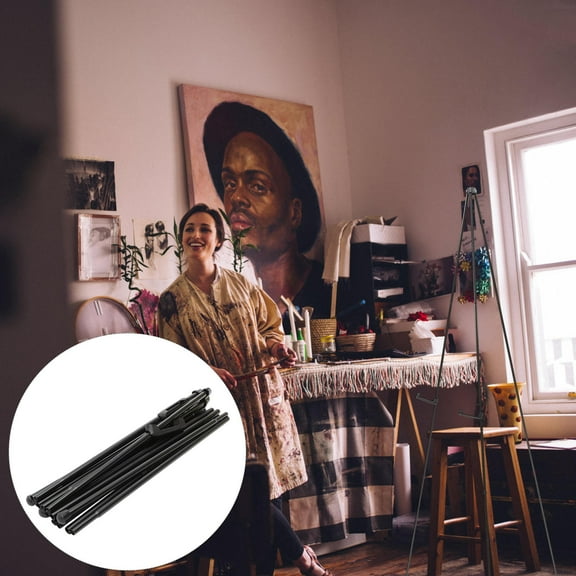 WHAMVOX Foldable White Easel Stand for Sign Folding Portable Student