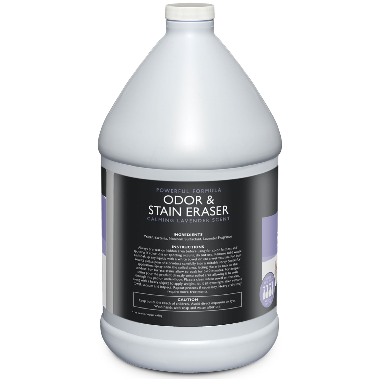 EBPP Lavender Pet Stain and Odor Remover Spray Enzyme Cleaner for Home, 128 fl Oz