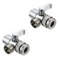 thumbnail image 3 of 2pcs 3-Way Shower Arm Diverter Valves for Faucet Handheld Shower Shower Head, 3 of 9