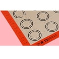 thumbnail image 2 of DRAFIDEEP Roll-Up Baking Mat Silicone Pizza Mat For Baking Oven Use By Pastry Chefs 1Set, 2 of 8