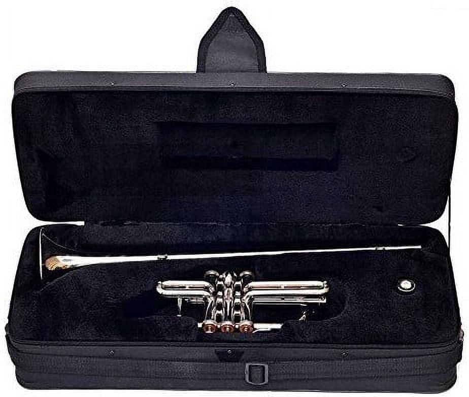 SHREYAS  B Flat Bb Flag/ Coronation/ Herald Trumpet + Case + Mute + MP