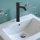 thumbnail image 5 of Grifo de Baño Soledad Moderno de Acero Inoxidable Cepilda sin Single Hole Negro, 5 of 7