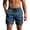 AB225 Navy, variant on Bainana Swim Trunks With Liner For Mens Star Print Elastic Waist Straight Leg Board Shorts Men'S Summer Holiday Beach Pool Hawaii Swim Shorts Navy Size L