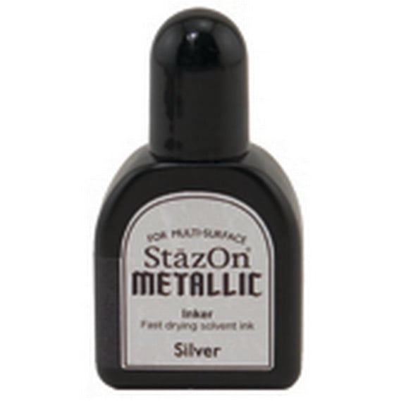 Staz-On Metallic Inker - Silver