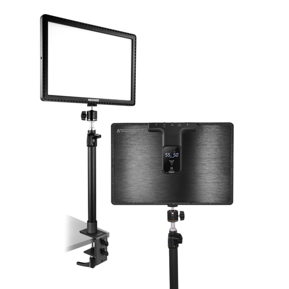 Neewer GL1 PRO 15.5" LED Key Light - CRI97 , 2.4G App Control, Clamp-On for Streaming/Gaming/Zoom