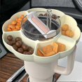 thumbnail image 2 of Snack Bowl For Stanley 40 Oz Tumbler With Handle Tumbler Snack Tray Compatible With Stanley Cup 40 Oz With Handle Reusable, 2 of 4