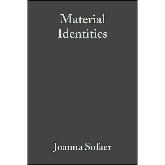 Material Identities, (Hardcover)