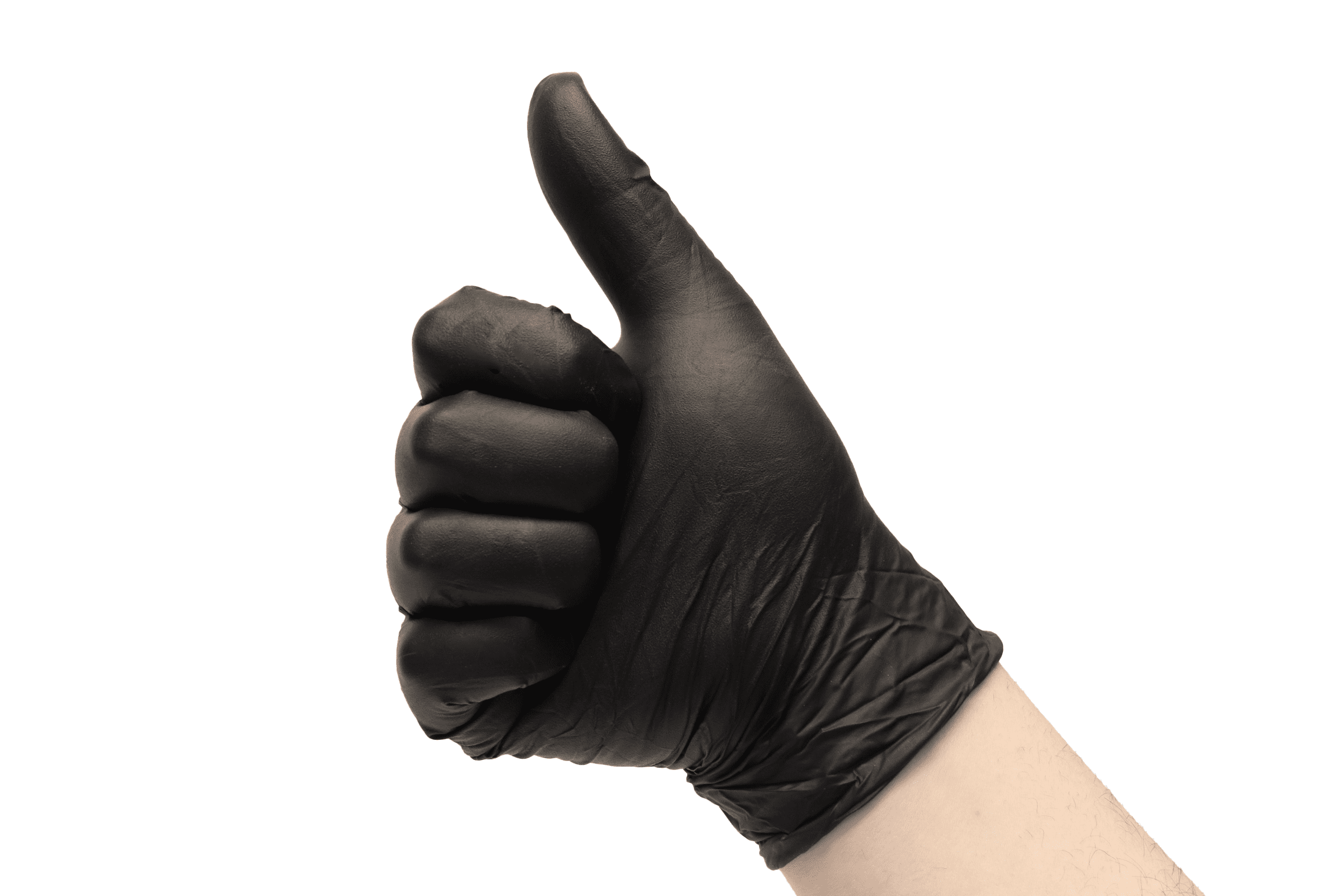 Eppco Grease Bully Nitrile Gloves, Powder and Latex Free, Black, 6MIL, Microtexture, Extra Large, 10 Boxes
