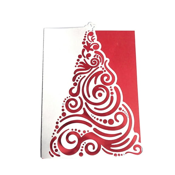 Christmas Tree Embossing Die Cuts Christmas Theme Cutting Dies for Christmas Card Making Scrapbooking DIY Album Craft