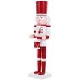 thumbnail image 1 of Decoración de cascanueces de Navidad figura de cascanueces de madera mesa de dibujos animados adornos de cascanueces, 1 of 6
